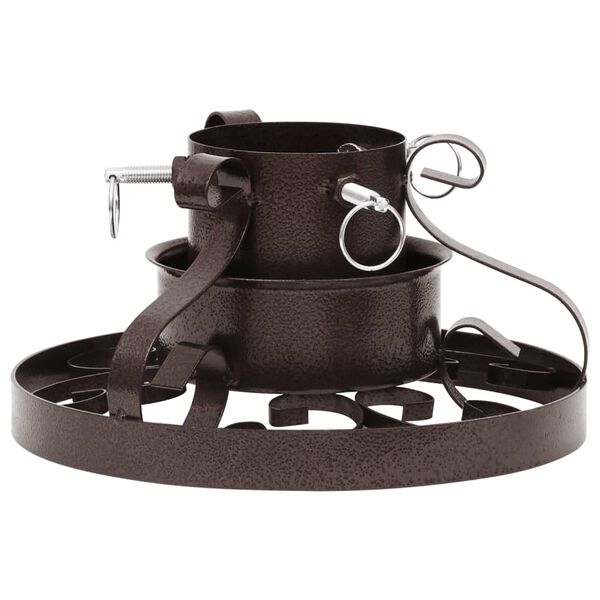 vidaXL Julgransfot antik koppar 29x29x15,5 cm
