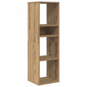 vidaXL Bokhylla hantverksm&auml;ssig ek 34x31x112 cm konstruerat tr&auml;
