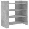 vidaXL Sk&auml;nk betonggr&aring; 73,5x35x75 cm konstruerat tr&auml;