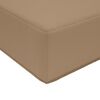 vidaXL Utomhus Soffa Kudde 2 pcs Taupe Polyester