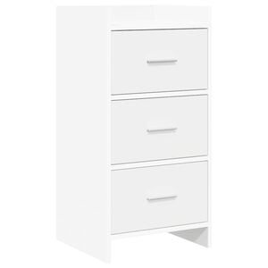 vidaXL Sideboard Vit 40 x 36 x 80 cm Konstruerat tr&auml;