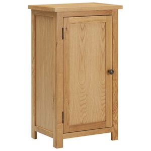 vidaXL Sk&aring;p 45x32x85 cm massiv ek