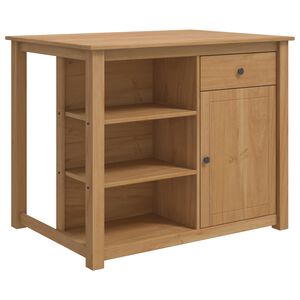 vidaXL K&ouml;ks&ouml; set 2 st PANAMA Honungsvax 112 x 77 x 90 cm Massivt furu