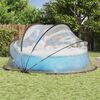 vidaXL Poolkupol Transparent 405 x 405 x 192 cm PVC
