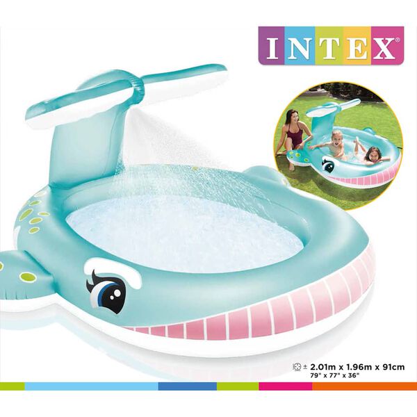 Intex Barnpool val med vattenspridare 201x196x91 cm