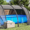 vidaXL Poolt&auml;lt Dome Transparent 640 x 432 x 205 cm