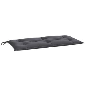 vidaXL B&auml;nkdyna f&ouml;r tr&auml;dg&aring;rden antracit 100x50x7 cm oxfordtyg