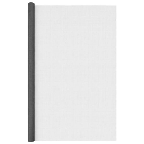 vidaXL Insektsn&auml;t glasfiberplast 112x2000 cm svart