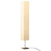vidaXL Golvlampa med st&aring;lstativ 170 cm beige
