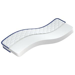vidaXL Madrass med memoryskum 200 x 90 x 17 cm mjuk