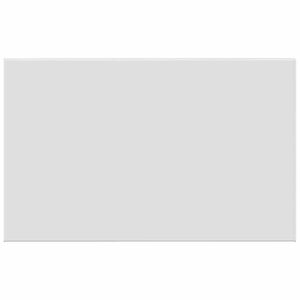 vidaXL F&ouml;nsterbr&auml;da Vit 100 x 50 x 4,5 cm PVC