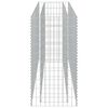 vidaXL Planteringsgabion upph&ouml;jd galvaniserat st&aring;l 180x50x100 cm