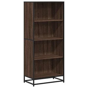 vidaXL Bokhylla brun ek 60x35x139 cm konstruerat tr&auml;