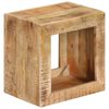 vidaXL Pall 40x30x40 cm massivt mangotr&auml;