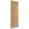 vidaXL D&ouml;rrdraperi i bambu 56x185 cm
