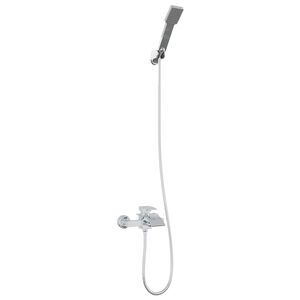 vidaXL Duschhuvud Set Krom G 1 / 2 tum