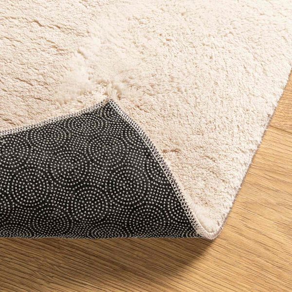 vidaXL Omr&aring;desmattor Rektangul&auml;r HUARTE Beige 300 x 80 cm Polyester