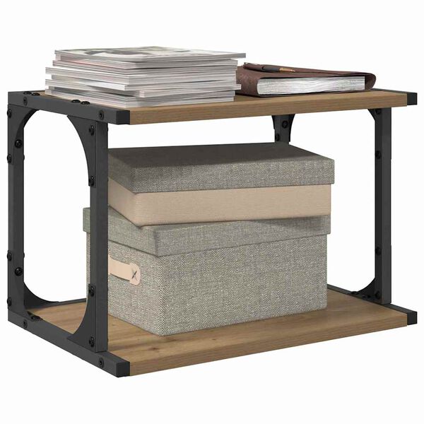 vidaXL Skrivarst&auml;ll Artisan Ek 41 x 28 x 33.5 cm Konstruerat tr&auml;