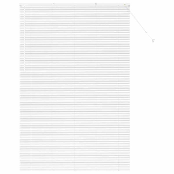 vidaXL Persienner Vit 220x150cm Aluminium