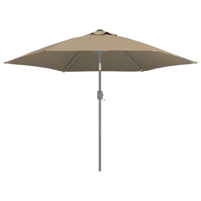 vidaXL Reservtyg för parasoll taupe 300 cm