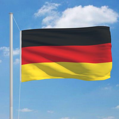 vidaXL Tysklands flagga 90x150 cm