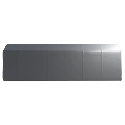 vidaXL Förvaringstält 300x750 cm stål grå