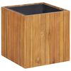 vidaXL Tr&auml;dg&aring;rdskruka upph&ouml;jd 43,5x43,5x44 cm massivt akaciatr&auml;