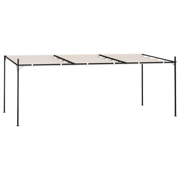 vidaXL Matgrupp f&ouml;r tr&auml;dg&aring;rden 5 delar gr&aring;