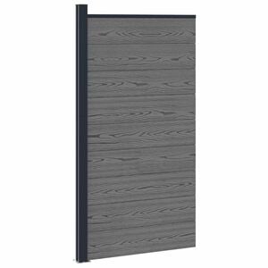 vidaXL St&auml;ngselpanel 95 x 186 cm WPC och aluminium Gr&aring;