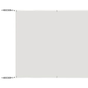 vidaXL Markis vertikal vit 60x800 cm oxfordtyg