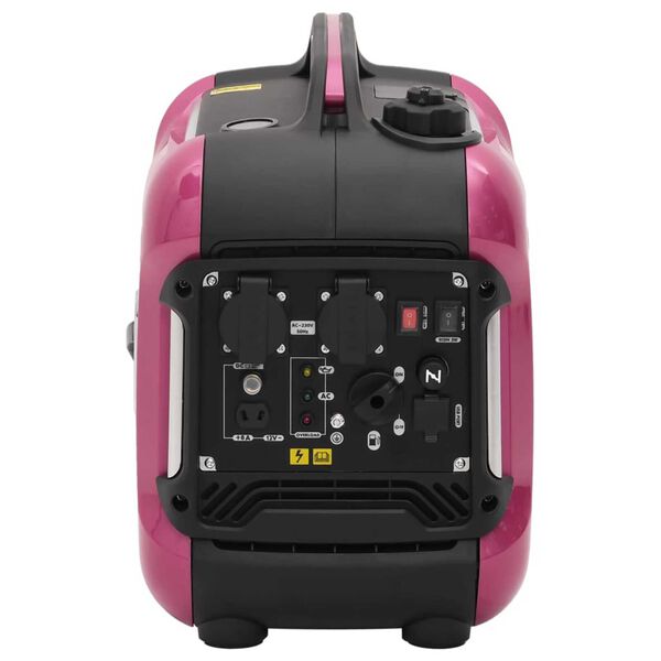 vidaXL Portabel bensingenerator 1880W 4-takt