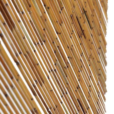 vidaXL Dörrdraperi i bambu 100x220 cm