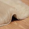 vidaXL Fusk Skinnmatta Tafalla Beige 60 x 90 cm Polyester