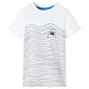 vidaXL T-shirt f&ouml;r barn ecru 104