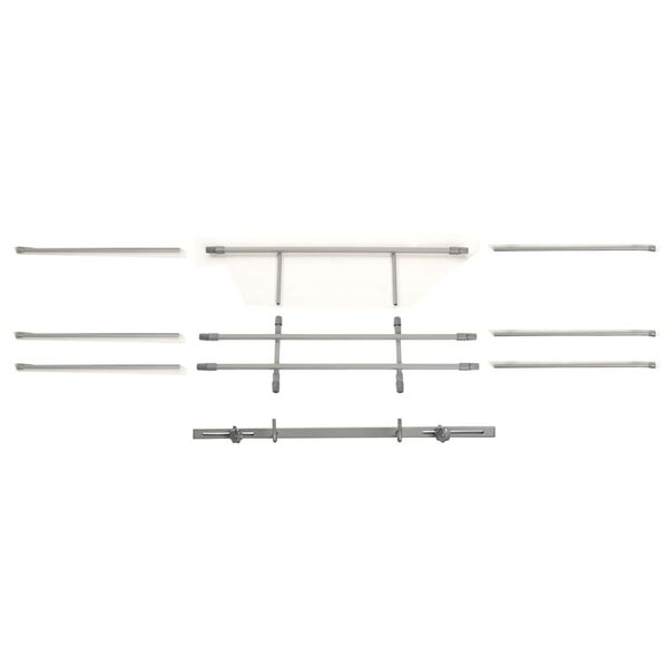 Worldwise Hundgaller f&ouml;r bil K9K aluminium silver