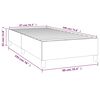 vidaXL Boxspring-s&auml;ngram m&ouml;rkgr&ouml;n 90x190 cm sammet