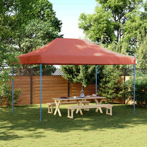 vidaXL Pop-Up hopf&auml;llbart partyt&auml;lt 440x292x315 cm terrakotta