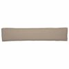 vidaXL Pallkuddset 2 pcs Taupe 200 x 40 x 8 cm Oxford tyg