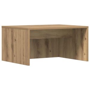 vidaXL V&auml;ggmonterat skrivbord Artisan Ek Konstruerat tr&auml;