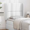vidaXL S&auml;nggavel &Ouml;ra Vit 80 x 23 x 6 cm PVC