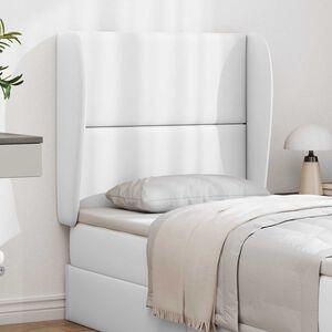 vidaXL S&auml;nggavel &Ouml;ra Vit 80 x 23 x 6 cm PVC