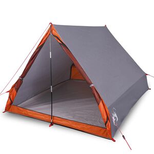 vidaXL Campingt&auml;lt A-ram 2 personer gr&aring; vattent&auml;tt
