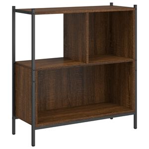vidaXL Bokhylla brun ek 72x28x77,5 cm konstruerat tr&auml;