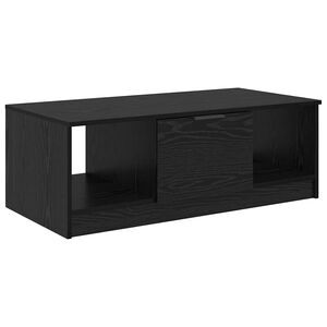 vidaXL Kaffeebord Svart Ek 102 x 50 x 36cm Konstruerat tr&auml;
