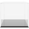 vidaXL Akryllåda transparent 34x16x14 cm