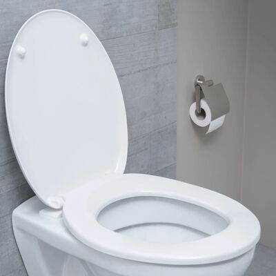 SCHÜTTE Toalettsits WHITE duroplast