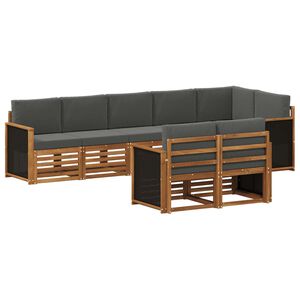 vidaXL Utomhussoffset 7 st