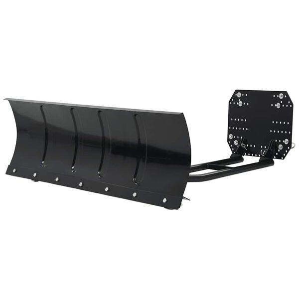 vidaXL Sn&ouml;plog f&ouml;r ATV 120x38 cm svart