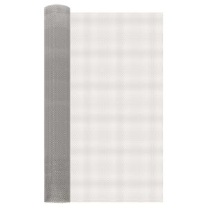 vidaXL N&auml;tduk 80 x 500 cm 6 Mesh Rostfritt st&aring;l 201 Silver