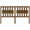 vidaXL Sänggavel honungsbrun 155,5x4x100 cm massiv furu